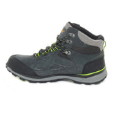 Regatta Samaris Suede Waterproof Mid Uomo Grigio Lime | NonSoloSport