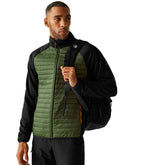 Giacca Uomo Regatta Clumber Hybrid Verde Nero | NonSoloSport