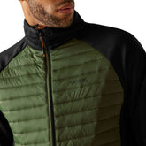 Giacca Uomo Regatta Clumber Hybrid Verde Nero | NonSoloSport