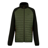 Giacca Uomo Regatta Clumber Hybrid Verde Nero | NonSoloSport