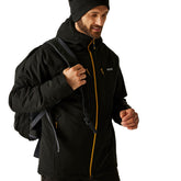 Giacca Uomo Regatta Highton Stretch Padded Nero Arancione | NonSoloSport