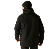 Giacca Uomo Regatta Highton Stretch Padded Nero Arancione | NonSoloSport
