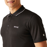 Regatta Polo Maverick V Active Uomo Nero | NonSoloSport