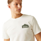 Regatta T-Shirt Breezed IV Graphic Print Uomo Bianco | NonSoloSport
