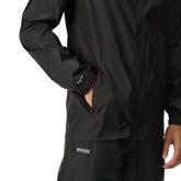 Regatta Giacca Pack-It III Waterproof Uomo Nero | NonSoloSport