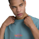 T-Shirt Uomo Replay Gear Azzurro | NonSoloSport