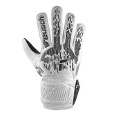 Guanti Portiere Bambino Reusch Attrakt Solid Bianco Nero | NonSoloSport