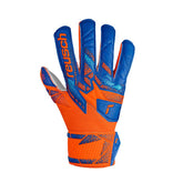 Guanto da Portiere Uomo Reusch Attrakt Solid Finger Support Junior Arancione | NonSoloSport