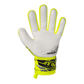 Guanto da Portiere Bambino Reusch Attrakt Grip Junior Giallo Nero | NonSoloSport
