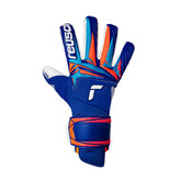 Guanti da Portiere Reusch Attrakt Gold X Guardian Blu | NonSoloSport