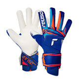 Guanti da Portiere Reusch Attrakt Gold X Guardian Blu | NonSoloSport