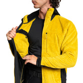 Felpa Uomo Rock Experience Blizzard Tech 2.0 Giallo Nero | NonSoloSport