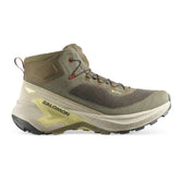 Scarpa da Trekking Uomo Salomon Genesis Mid Gore-Tex Verde Oliva Beige | NonSoloSport