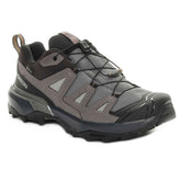 Scarpa da Trekking Uomo Salomon X Ultra 360 Leather Gtx Grigio | NonSoloSport