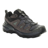 Scarpa da Trekking Donna Salomon X Ultra 360 Leather Gtx Grigio Nero | NonSoloSport