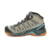 Scarpa da Trekking Donna Salomon X-Adventure Recon Mid Goretex Grigio Beige | NonSoloSport