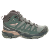 Scarpa da Trekking Donna Salomon X Ultra 360 Mid Goretex Verde Marrone | NonSoloSport