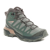 Scarpa da Trekking Donna Salomon X Ultra 360 Mid Goretex Verde Marrone | NonSoloSport
