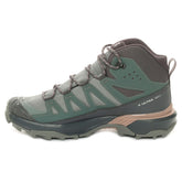 Scarpa da Trekking Donna Salomon X Ultra 360 Mid Goretex Verde Marrone | NonSoloSport