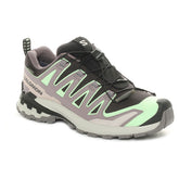 Scarpa da Trail Running Donna Salomon XA Pro 3D V9 Goretex Nero Verde | NonSoloSport