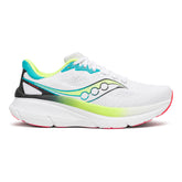 Scarpa da Running Uomo Saucony Guide 19 Bianco Verde Lime | NonSoloSport