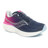Scarpa da Running Donna Saucony Ride 18 Blu Fucsia | NonSoloSport