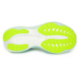 Scarpa da Running Donna Saucony Ride 19 Bianco Azzurro Giallo | NonSoloSport