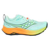 Scarpa da Trail Running Donna Saucony Peregrine 16 Azzurro Arancione | NonSoloSport