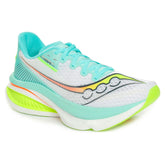 Scarpa da Running Donna Saucony Endorphin Azura Bianco Azzurro | NonSoloSport