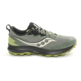 Scarpa da Trail Running Uomo Saucony Peregrine 14 Gtx Verde | NonSoloSport