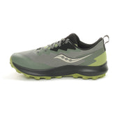 Scarpa da Trail Running Uomo Saucony Peregrine 14 Gtx Verde | NonSoloSport