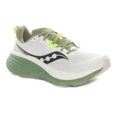 Scarpa da Running Uomo Saucony Hurricane 24 Bianco Verde Oliva | NonSoloSport