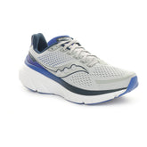 Scarpa da Running Uomo Saucony Guide 17 Grigio Blu | NonSoloSport