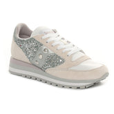 Sneakers Donna Saucony Jazz Triple Glitter Bianco Sporco | NonSoloSport