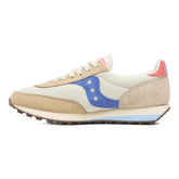 Sneakers Donna Saucony Trainer 80 Lux Beige Blu | NonSoloSport