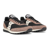 Sneakers Saucony Trainer 80 Nero Marrone Beige | NonSoloSport