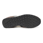 Sneakers Saucony Trainer 80 Nero Marrone Beige | NonSoloSport