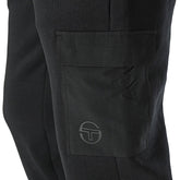 Pantaloni Uomo Sergio Tacchini Cargo Voltedo Nero | NonSoloSport