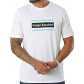 T-Shirt Uomo Sergio Tacchini Big Logo Bianco | NonSoloSport