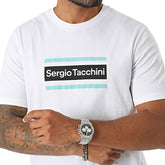 T-Shirt Uomo Sergio Tacchini Big Logo Bianco | NonSoloSport