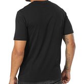 T-Shirt Uomo Sergio Tacchini Logo Tricolor Nero | NonSoloSport