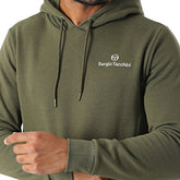 Felpa Uomo Sergio Tacchini Essentials Verde Military | NonSoloSport