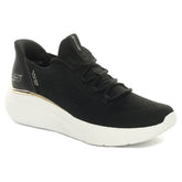 Sneakers Donna Skechers Slip-ins BOBS Sport B Love Nero Bianco | NonSoloSport