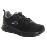 Sneakers Uomo Skechers BOBS Sport B Flex Nero | NonSoloSport