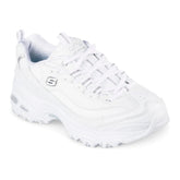 Sneakers Donna Skechers D'Lites Fresh Start Bianco Argento | NonSoloSport