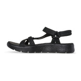 Sandalo Donna Skechers Go Walk Flex Nero | NonSoloSport
