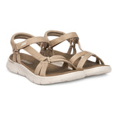 Sandalo Donna Skechers Go Walk Flex Beige | NonSoloSport