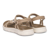 Sandalo Donna Skechers Go Walk Flex Beige | NonSoloSport