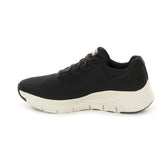 Sneakers Donna Skechers Arch Fit Engineered Mesh Lace - Up Nero | NonSoloSport