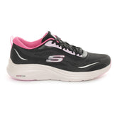 Scarpa da Running Donna Skechers Vapor Foam Nero | NonSoloSport